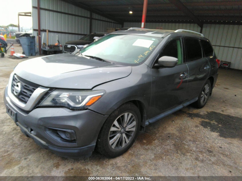 VIN 5N1DR2MN5HC605002 2017 NISSAN PATHFINDER S