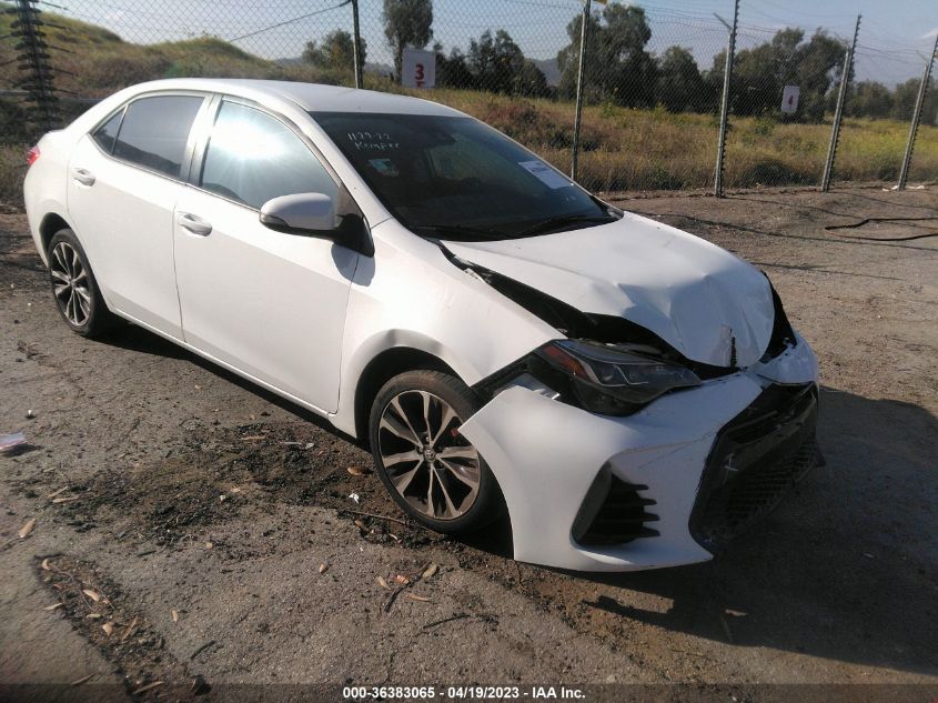 2017 TOYOTA COROLLA L/LE/XLE/SE - 2T1BURHE7HC927757