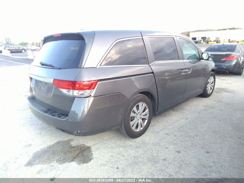 2015 HONDA ODYSSEY EX-L - 5FNRL5H67FB128654