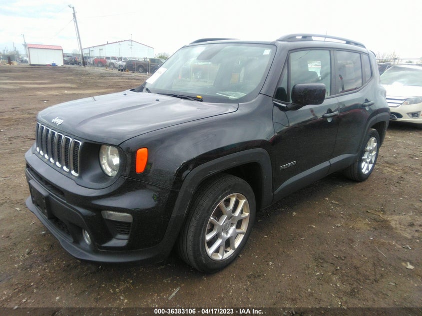 VIN ZACNJABB9KPJ98675 2019 JEEP RENEGADE LATITUDE