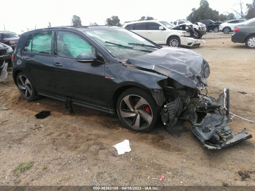 2018 VOLKSWAGEN GOLF GTI S/SE/AUTOBAHN - 3VW447AU4JM275429