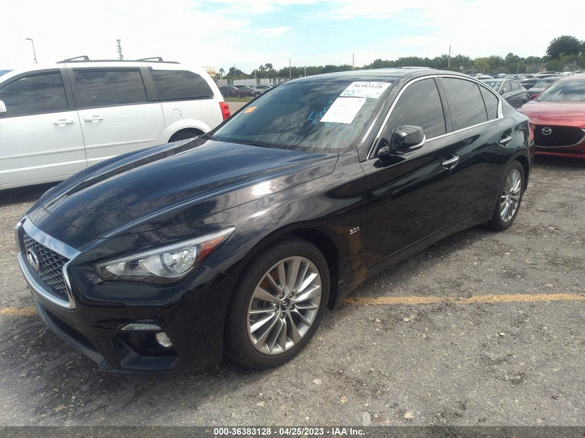 VIN JN1EV7AP9LM202024 2020 INFINITI Q50 3.0T LUXE
