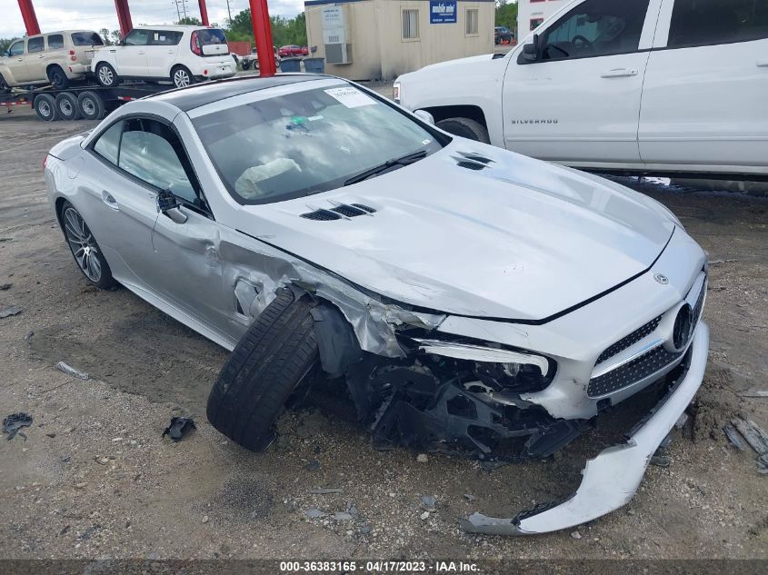 2020 MERCEDES-BENZ SL SL 550 - W1KJK7DA0LF060152