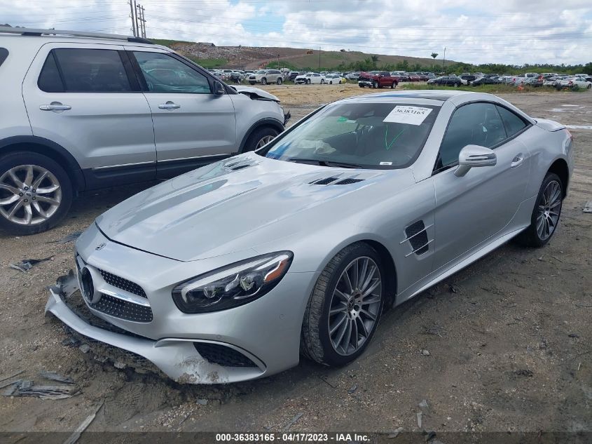 2020 MERCEDES-BENZ SL SL 550 W1KJK7DA0LF060152