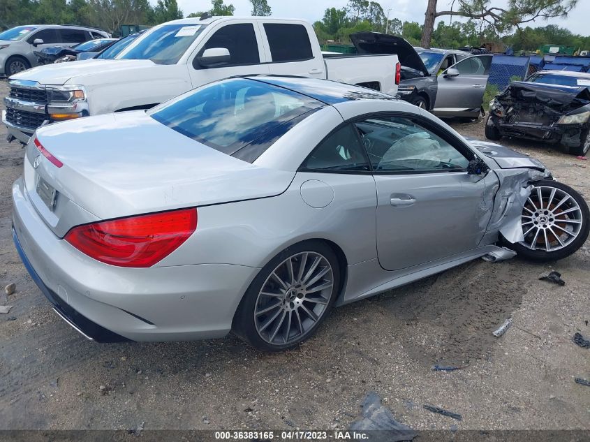 2020 MERCEDES-BENZ SL SL 550 W1KJK7DA0LF060152