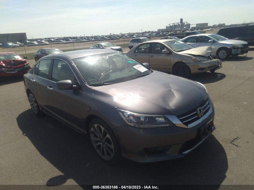 2014 HONDA ACCORD SEDAN SPORT - 1HGCR2F53EA140399