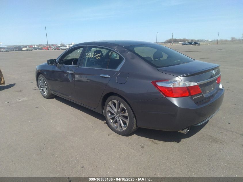 2014 HONDA ACCORD SEDAN SPORT - 1HGCR2F53EA140399