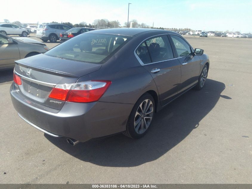 2014 HONDA ACCORD SEDAN SPORT - 1HGCR2F53EA140399
