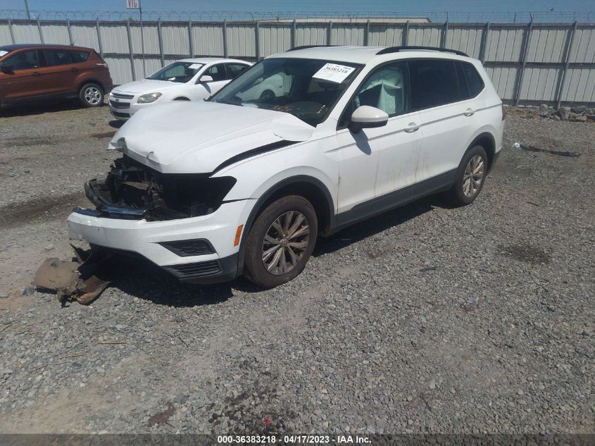 2018 VOLKSWAGEN TIGUAN S - 3VV1B7AX0JM115703