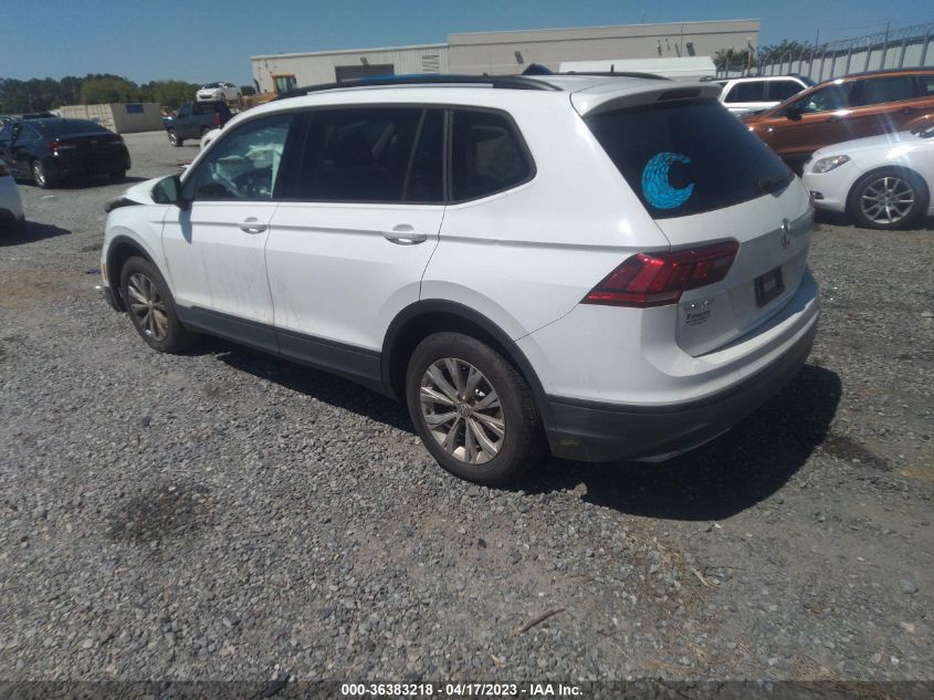 2018 VOLKSWAGEN TIGUAN S - 3VV1B7AX0JM115703