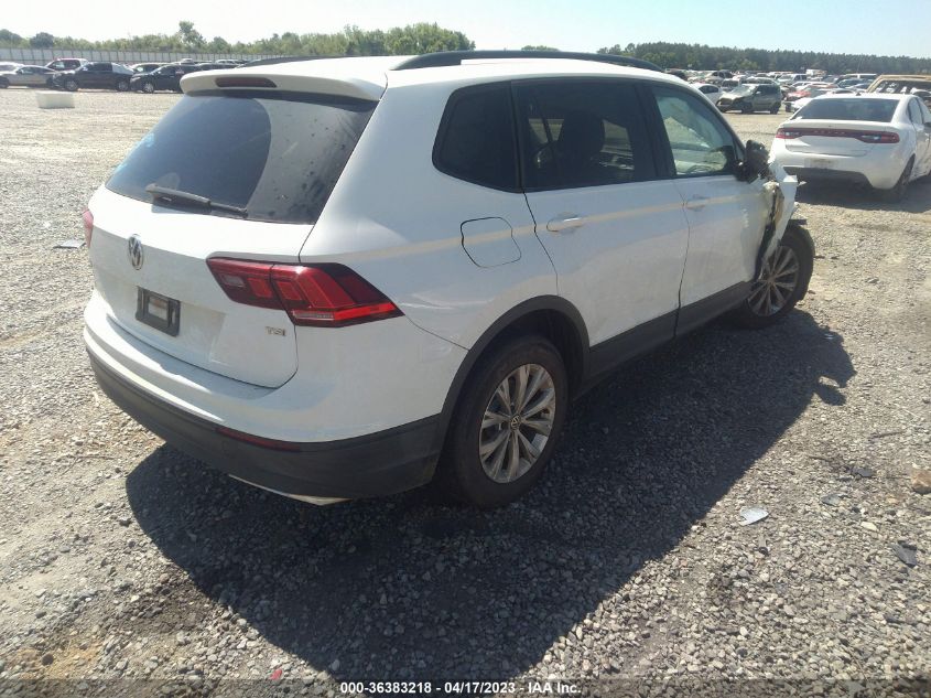 2018 VOLKSWAGEN TIGUAN S - 3VV1B7AX0JM115703