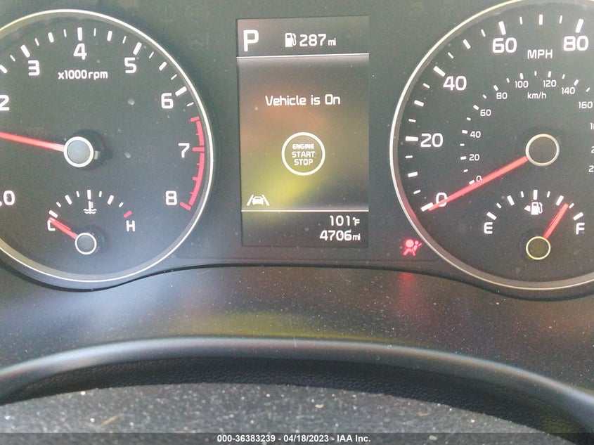 VIN 3KPA24AD2PE526218 2023 KIA RIO S