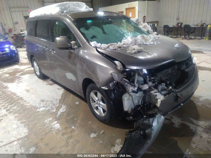 2014 NISSAN QUEST SV - JN8AE2KP0E9105107