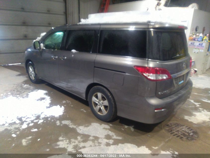 2014 NISSAN QUEST SV - JN8AE2KP0E9105107