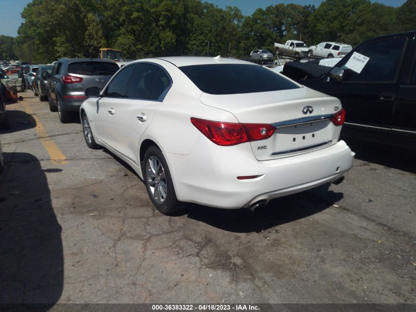 2017 INFINITI Q50 3.0T PREMIUM - JN1EV7AR5HM840392