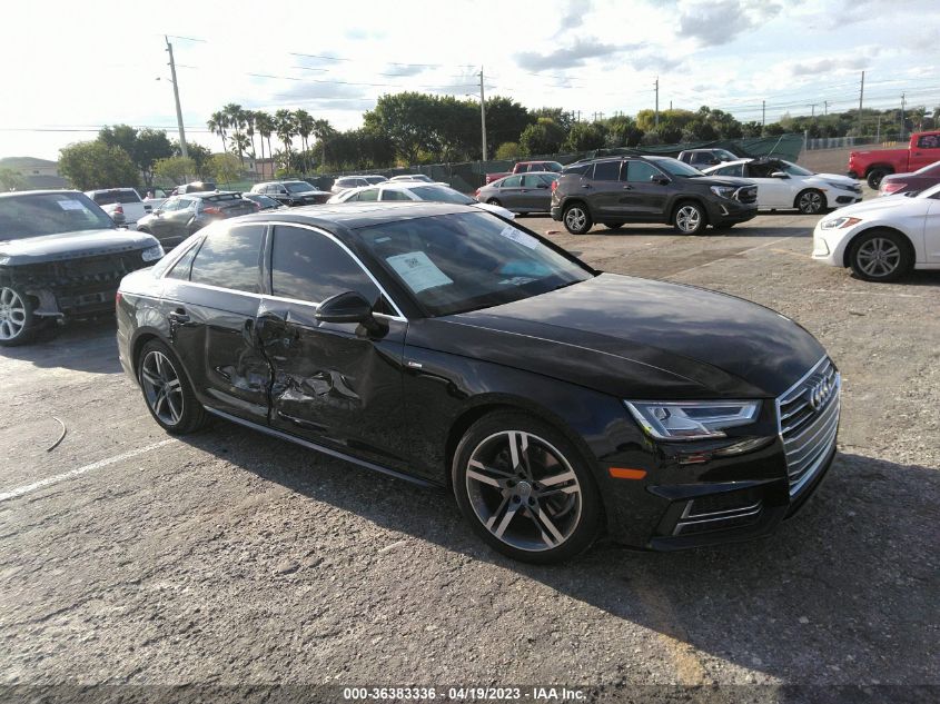 2018 AUDI A4 PREMIUM PLUS - WAULMAF4XJN018525