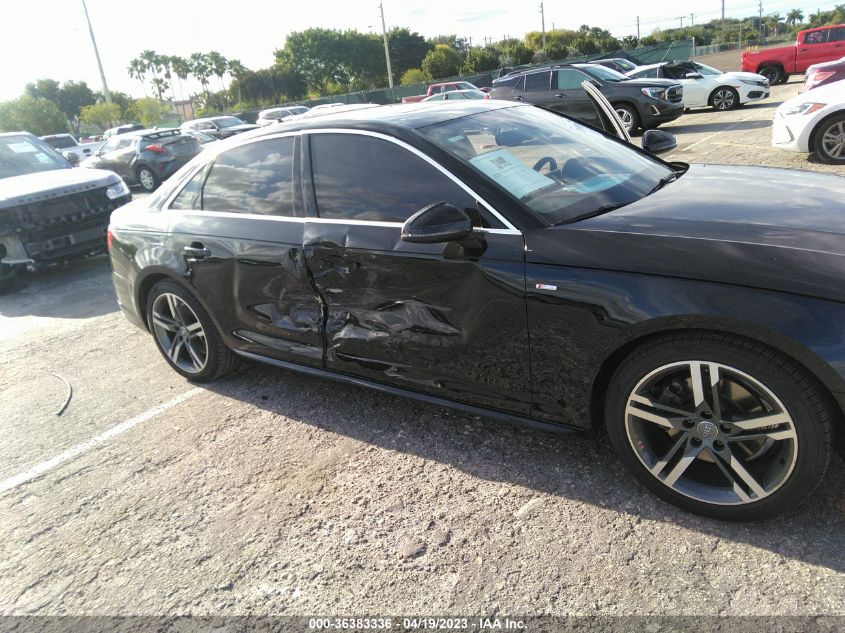 2018 AUDI A4 PREMIUM PLUS - WAULMAF4XJN018525