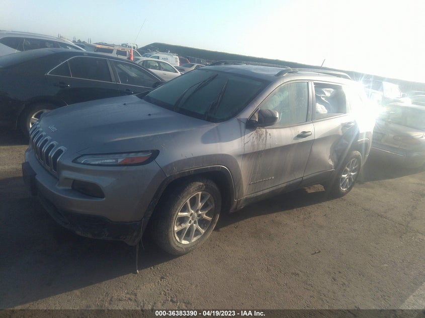 VIN 1C4PJLAB6HW653311 2017 JEEP CHEROKEE SPORT