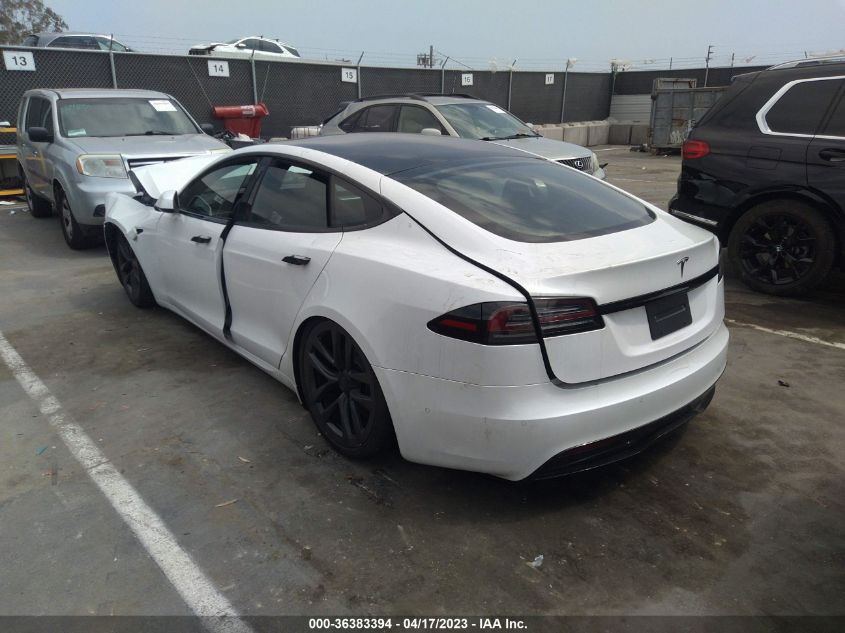 2022 TESLA MODEL S - 5YJSA1E56NF493515