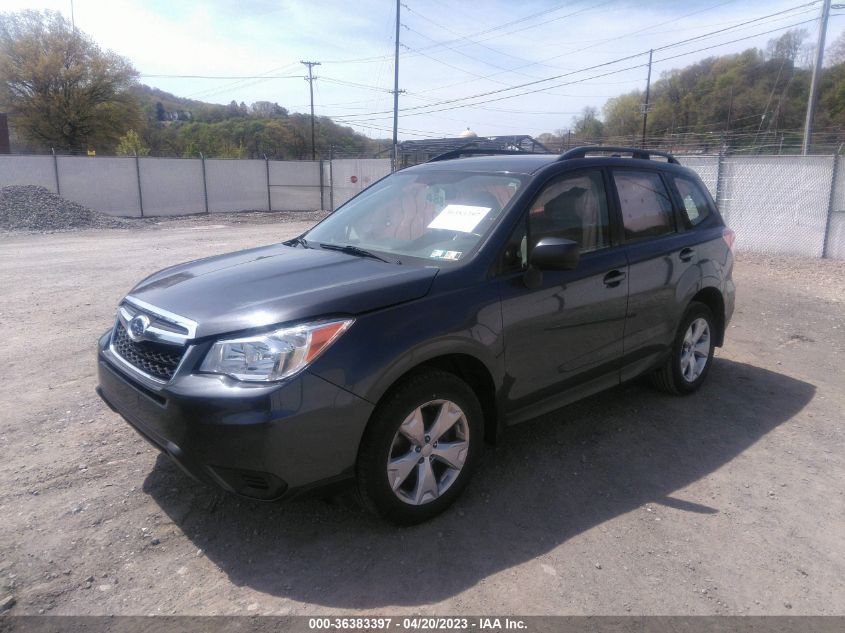 2016 SUBARU FORESTER 2.5I - JF2SJABC2GH420343