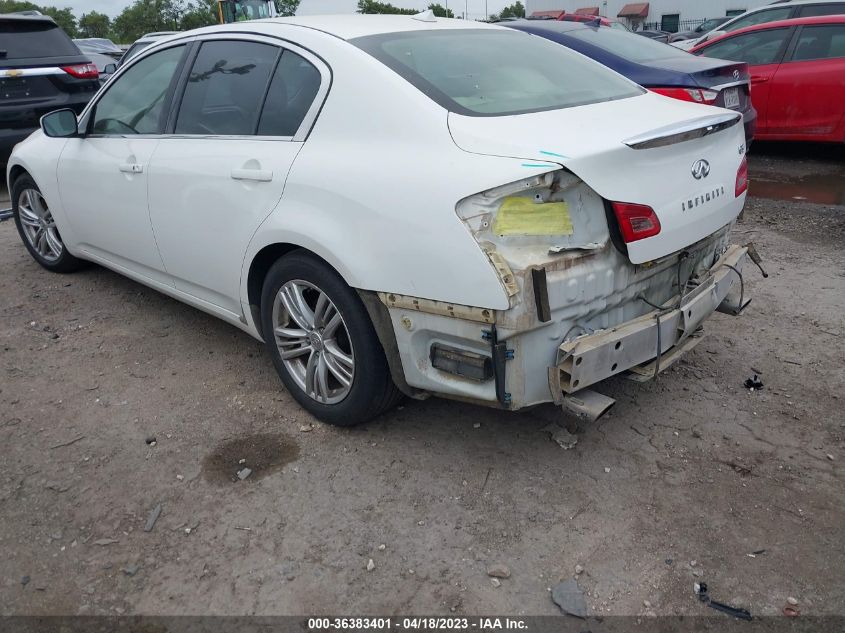2013 INFINITI G37 SEDAN JOURNEY - JN1CV6AP6DM715248