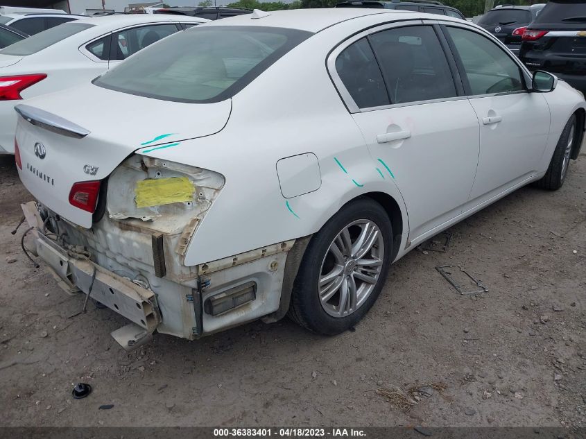 2013 INFINITI G37 SEDAN JOURNEY - JN1CV6AP6DM715248