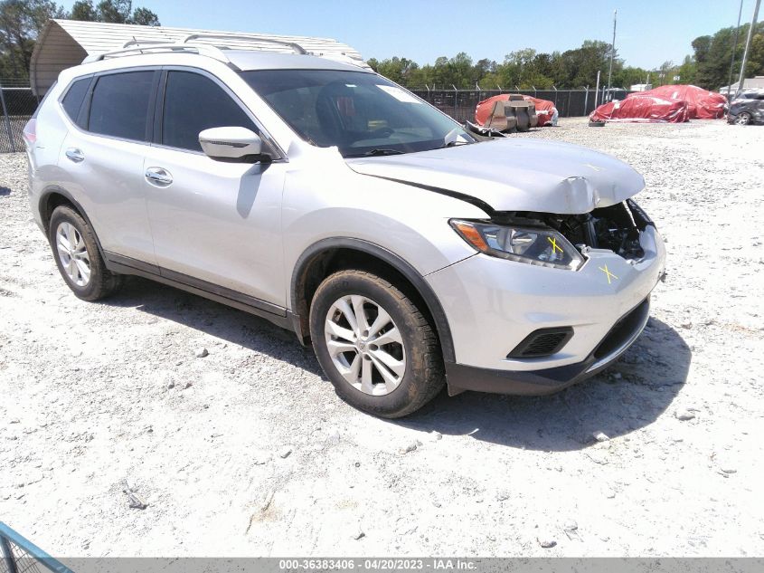 2016 NISSAN ROGUE SV - KNMAT2MT7GP721445