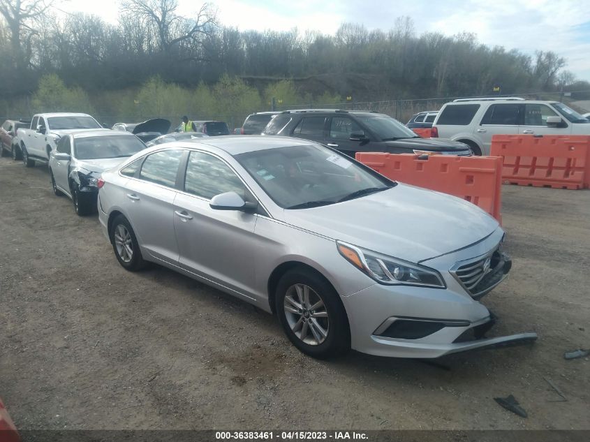 2016 HYUNDAI SONATA 2.4L - 5NPE24AF2GH399548