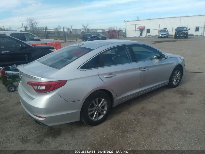 2016 HYUNDAI SONATA 2.4L - 5NPE24AF2GH399548