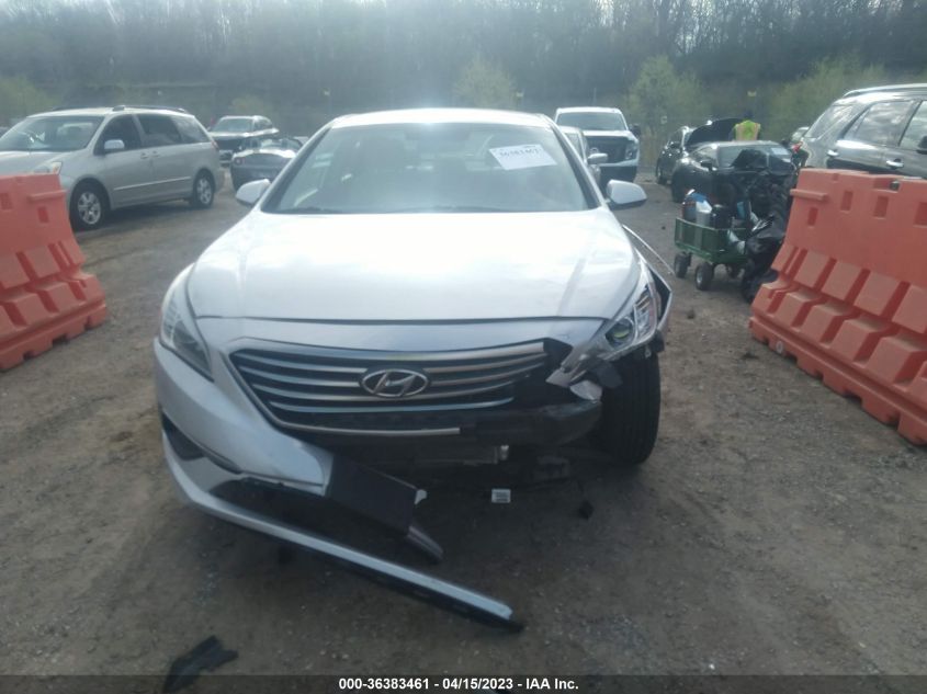 2016 HYUNDAI SONATA 2.4L - 5NPE24AF2GH399548