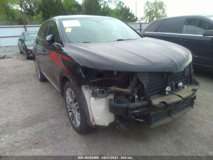 2017 LINCOLN MKX RESERVE - 2LMPJ8LR4HBL41397
