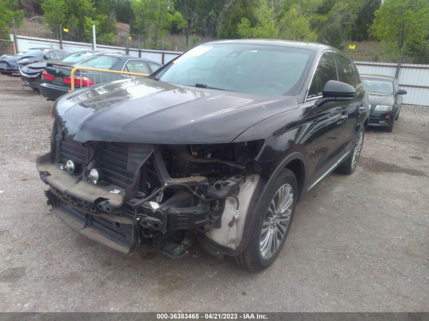 2017 LINCOLN MKX RESERVE - 2LMPJ8LR4HBL41397