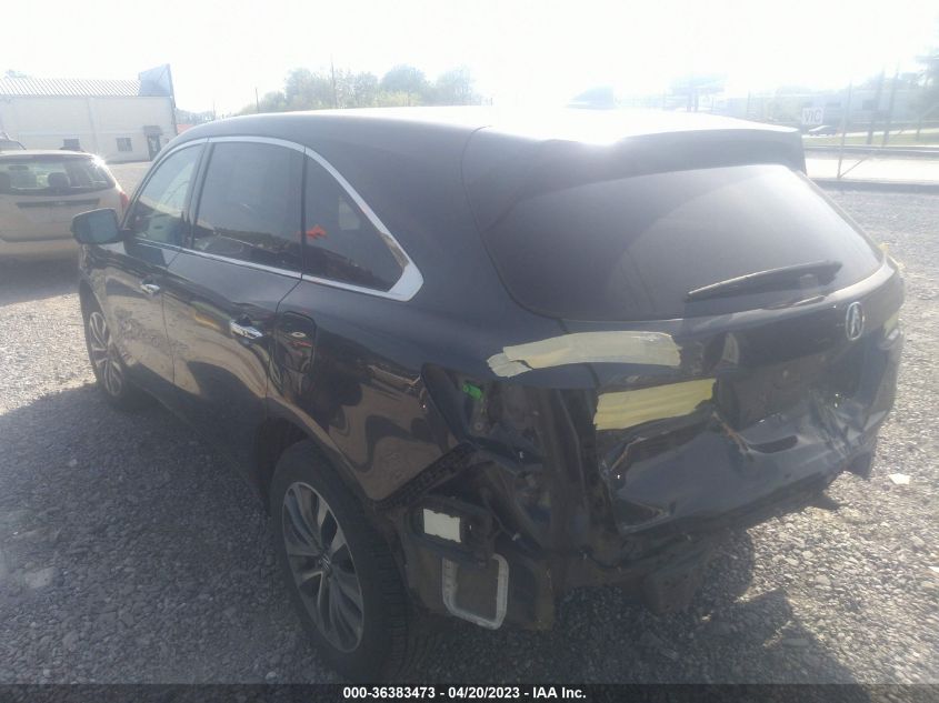 2014 ACURA MDX TECH PKG - 5FRYD4H46EB016362