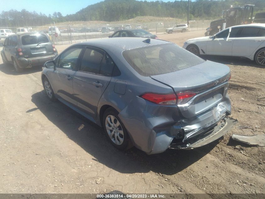 2022 TOYOTA COROLLA LE - JTDEPMAE5NJ225129