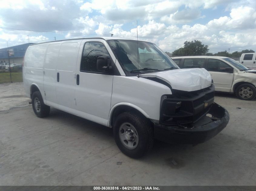 2015 CHEVROLET EXPRESS CARGO VAN - 1GCWGFCFXF1170846