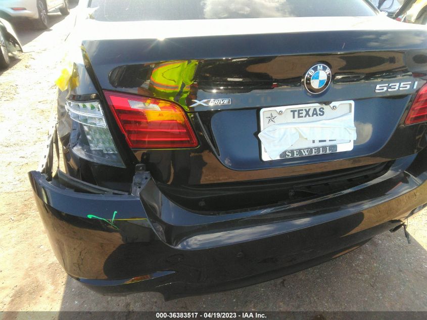 2014 BMW 5 SERIES 535I XDRIVE - WBA5B3C56ED533346