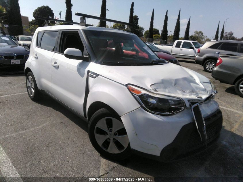 2016 KIA SOUL BASE - KNDJN2A27G7318667