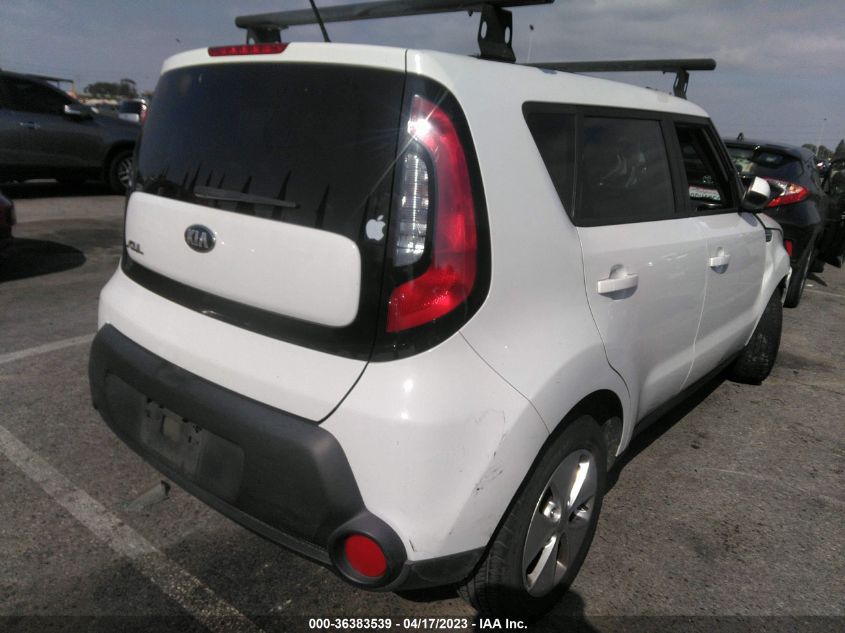 2016 KIA SOUL BASE - KNDJN2A27G7318667