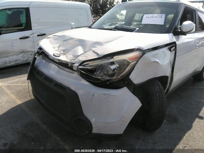 2016 KIA SOUL BASE - KNDJN2A27G7318667