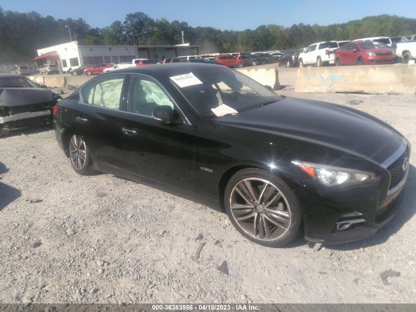 2016 INFINITI Q50 HYBRID - JN1AV7AP7GM490193