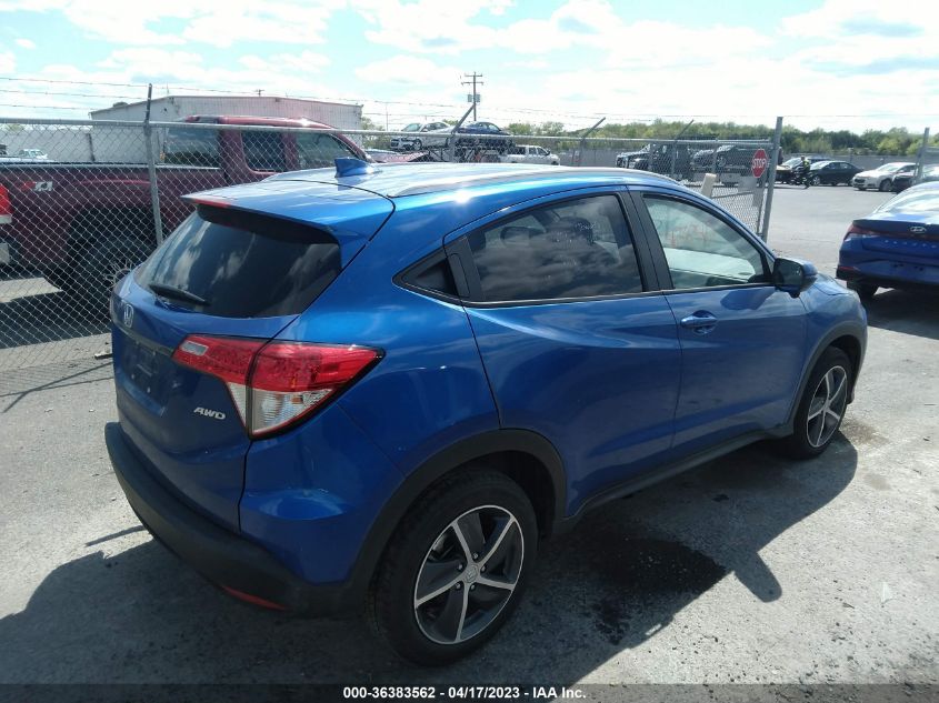 2022 HONDA HR-V EX - 3CZRU6H5XNM761227