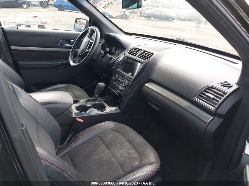 VIN 1FM5K7D82JGB09234 2018 FORD EXPLORER XLT
