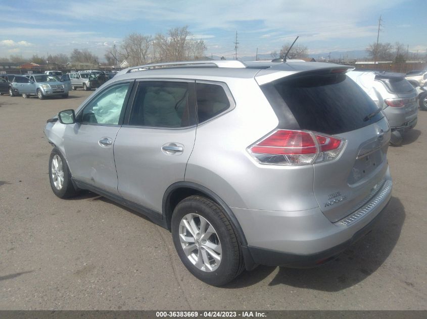 2015 NISSAN ROGUE SV - KNMAT2MV3FP503292