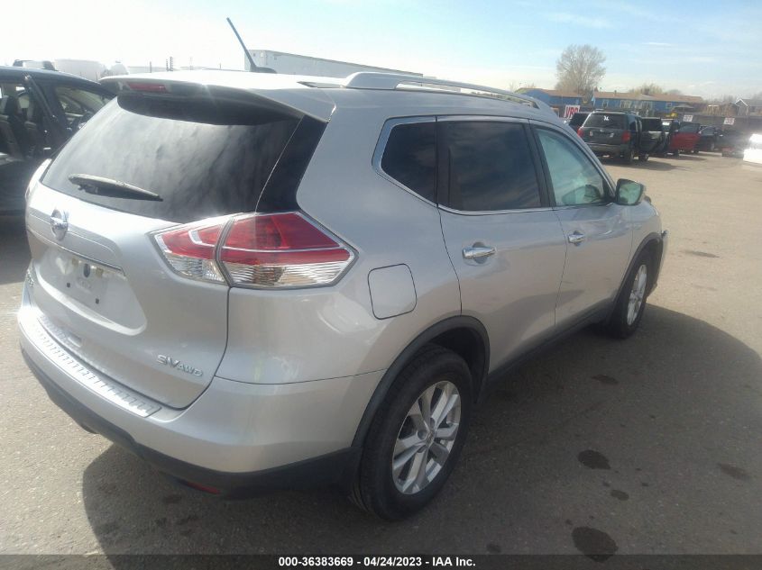2015 NISSAN ROGUE SV - KNMAT2MV3FP503292