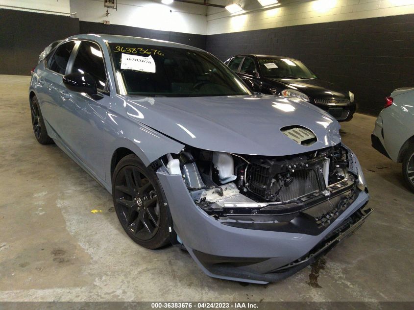 2022 HONDA CIVIC HATCHBACK SPORT - 19XFL2H86NE012515