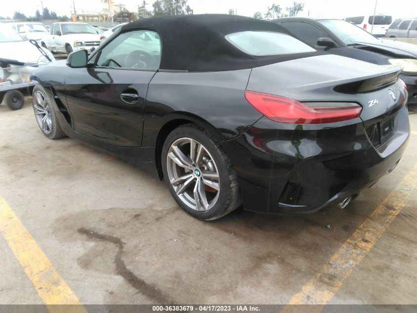 2020 BMW Z4 SDRIVE30I WBAHF3C03LWW6605