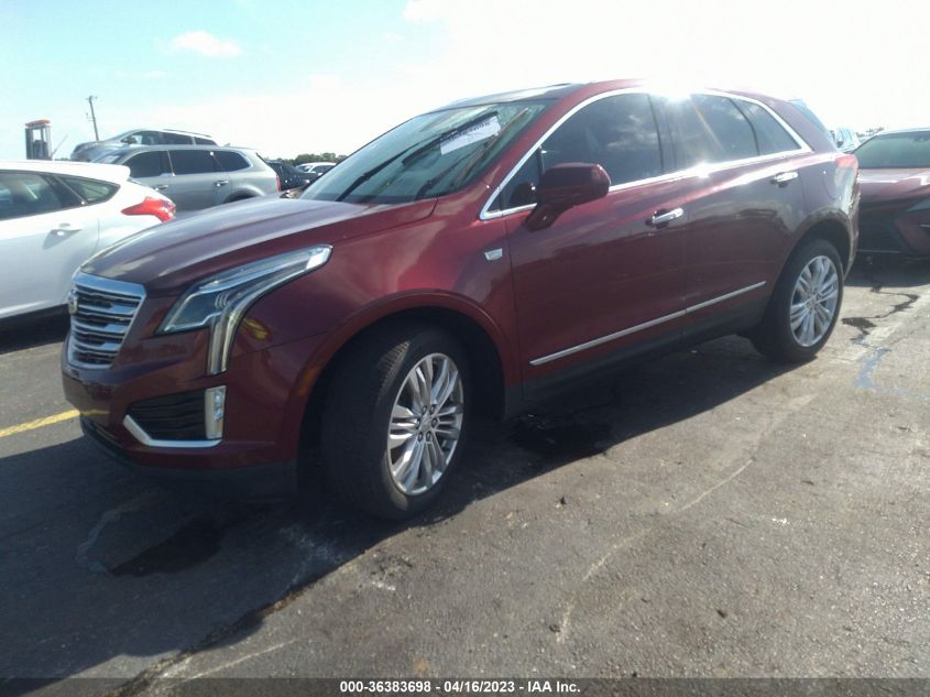 2017 CADILLAC XT5 PREMIUM LUXURY FWD - 1GYKNCRS3HZ200534