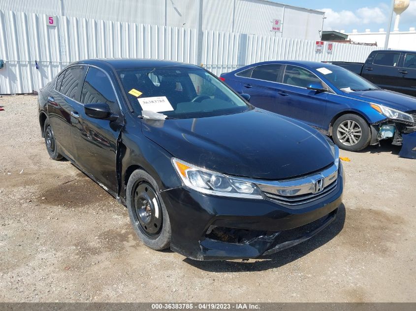 2016 HONDA ACCORD SEDAN LX - 1HGCR2F33GA104570