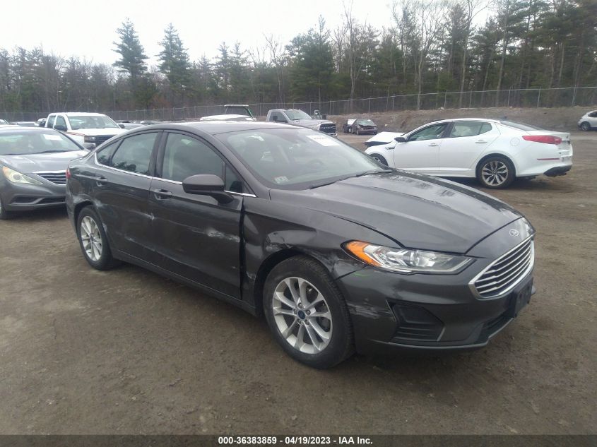 2019 FORD FUSION SE - 3FA6P0HD7KR244511