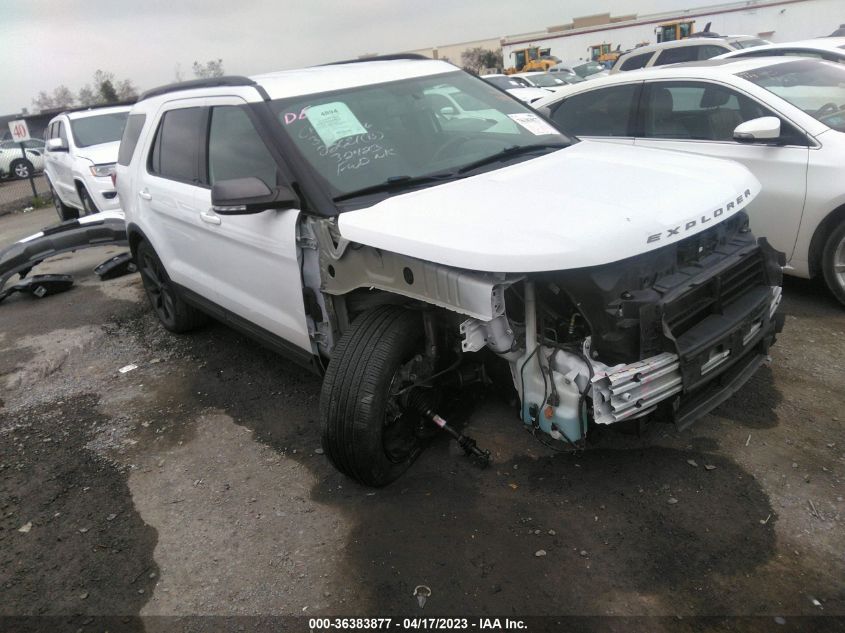 2017 FORD EXPLORER XLT - 1FM5K7D86HGD99620